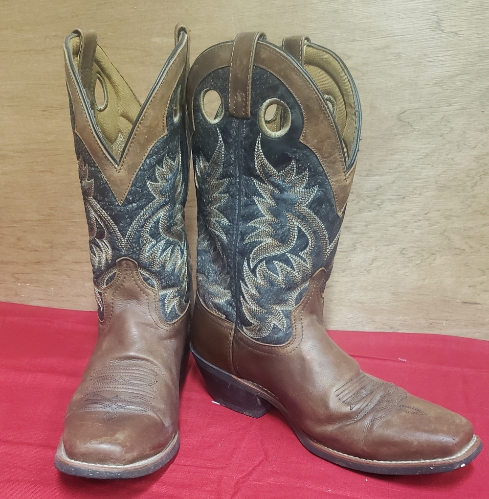 Laredo Stillwater Mens Square Toe Western Boots 11D